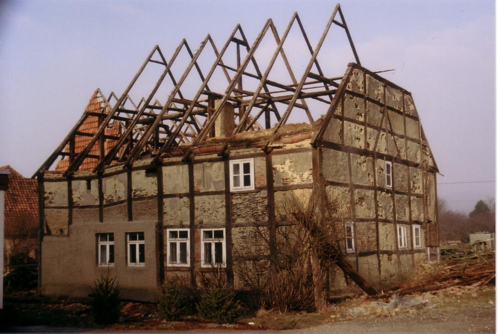 1975 Neue Rodenbeeke - Abriss Hirtenhaus