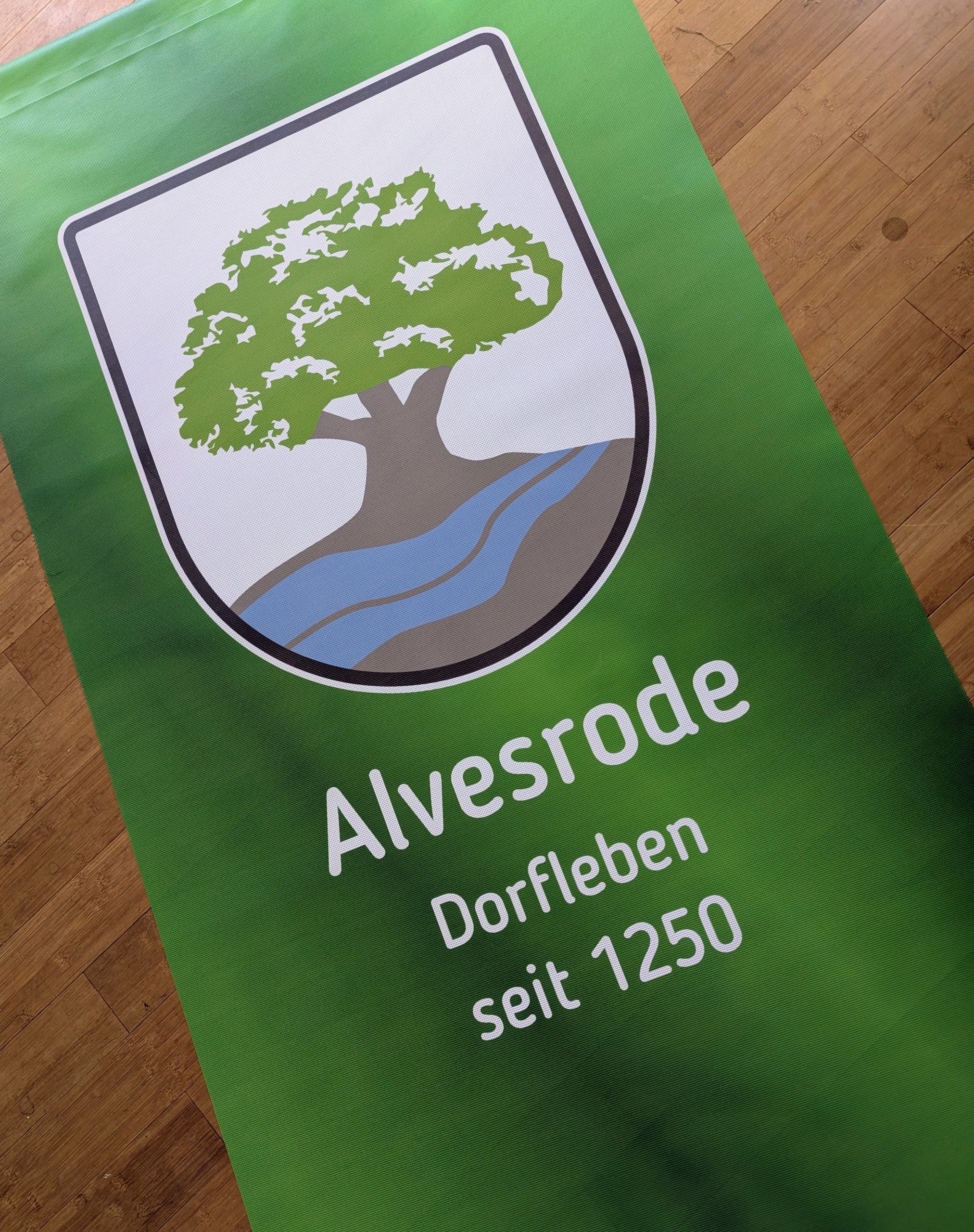 Read more about the article Alvesrode Banner und Pins